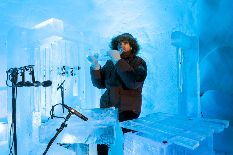 Illustration for article titled 8 Otherworldly Songs Performed On Instruments Made Of Ice